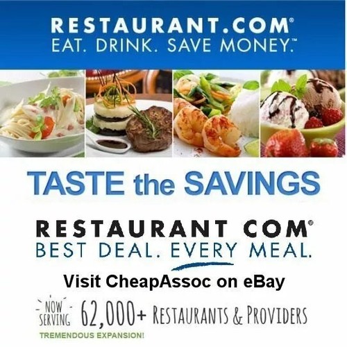 $75 Restaurant com Food Gift Cards, If I'm online U Get it NOW! INSTANT DELIVERY - Picture 2 of 3
