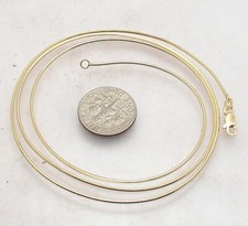 1mm Solid Round Snake Chain Necklace Real 14K Yellow Gold ALL LENGTHS