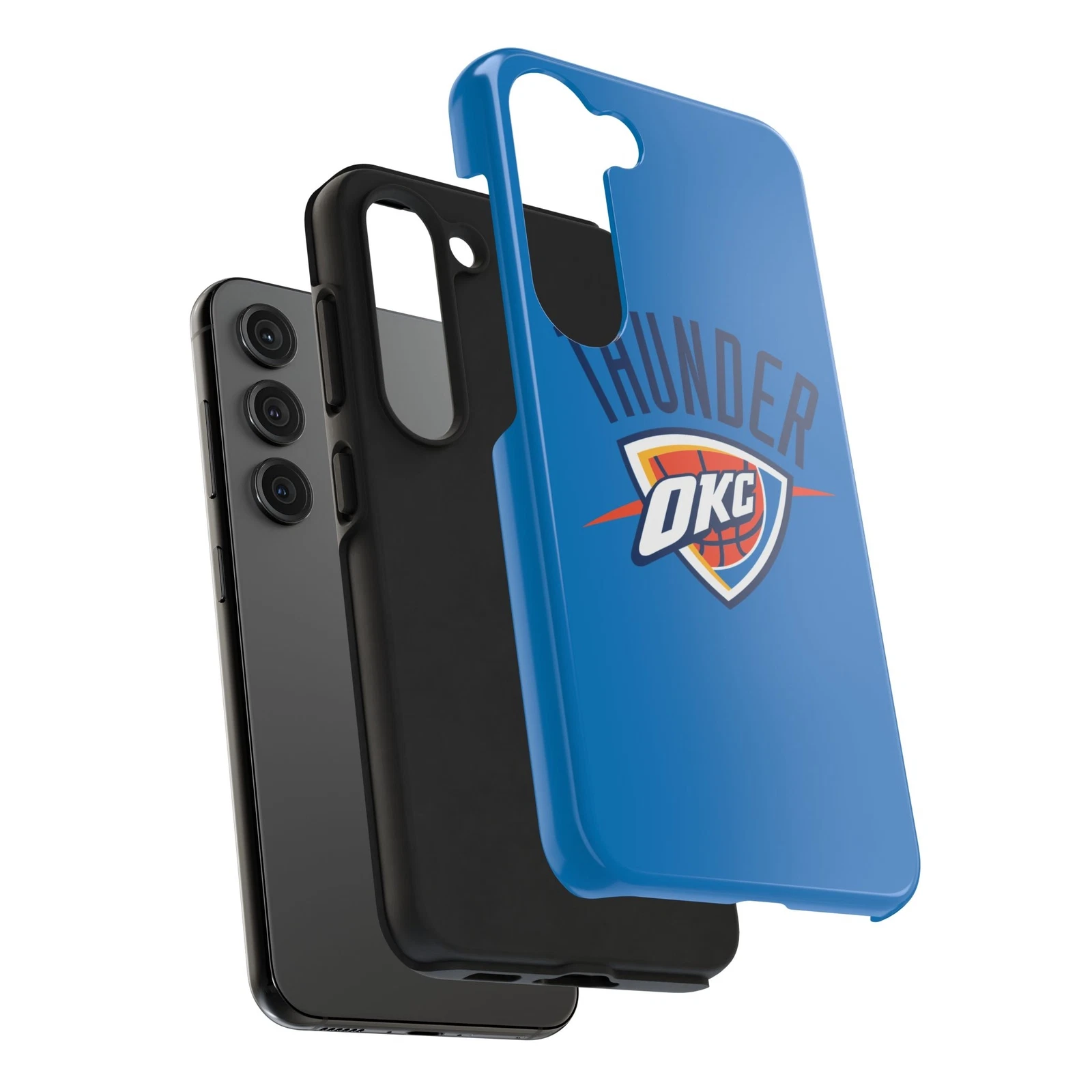 OKC Thunder Tough Phone Case, NBA Finals Playoffs, iPhone Samsung - Basketball