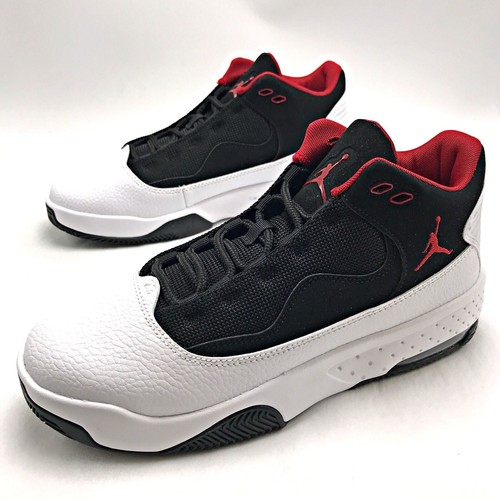Boys Grade School - Jordan Boys Max Aura 2 - Shoes White/Black/Red Size 05.0