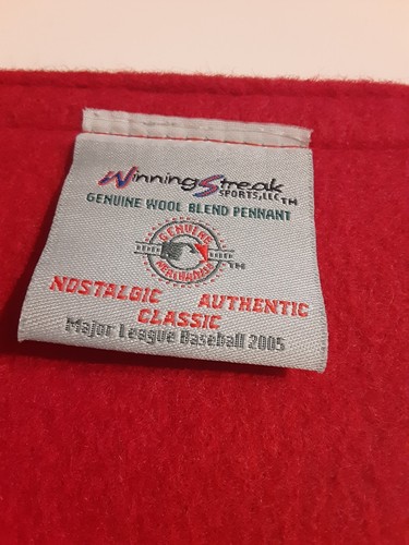 VINTAGE St. Louis Cardinals Winning Streak Wool Pennant 40"x18" **NICE** *LOOK* - Picture 6 of 9