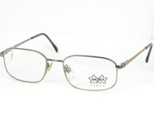 LUXOTTICA LU 1312 O10-S SILVER EYEGLASSES GLASSES METAL FRAME 53-18-140mm Italy