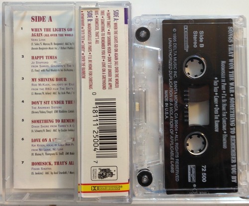 Something to Remember You By (Cassette Tape 1995 Laserlight) *Rare * OOP * VG* - Picture 2 of 2