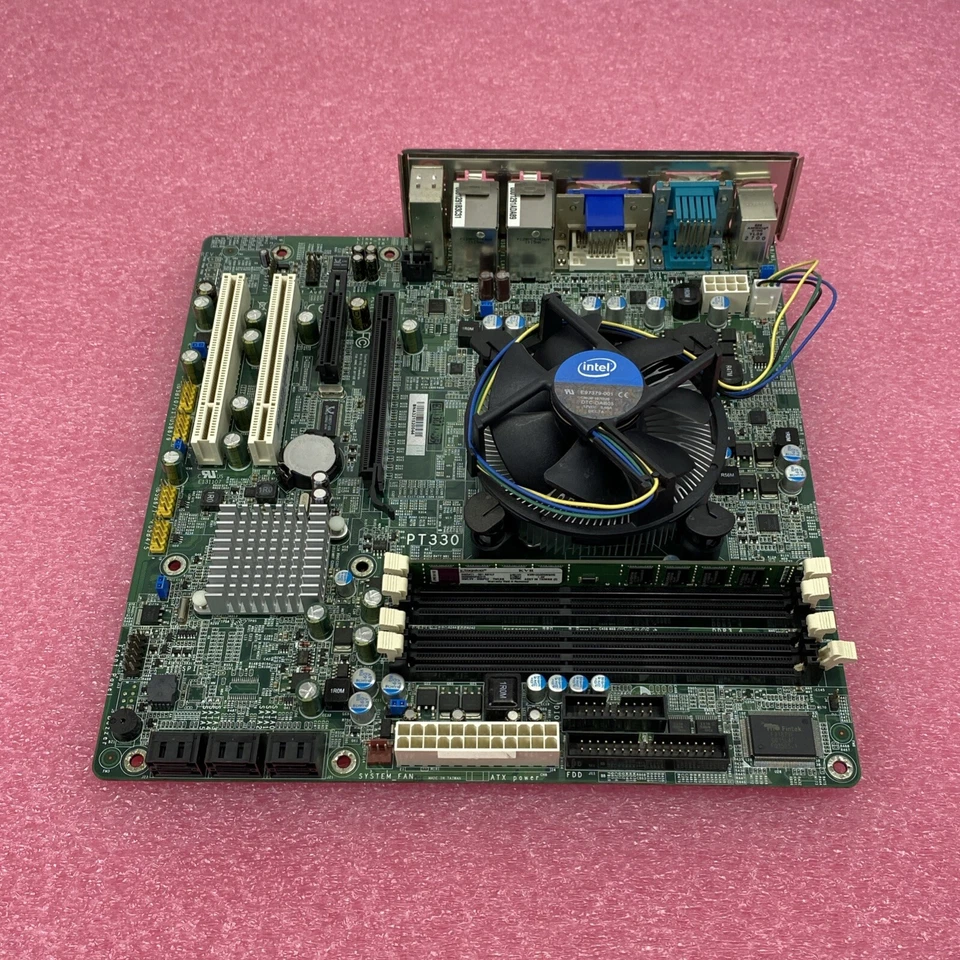 DFI PT330 Motherboard Intel Core i5-660 3.33GHz 2GB RAM w/Shield - Image 2 of 4