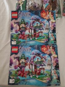 LEGO Elves 41075 The Elves' Treetop Hideaway 98% Complete. K9