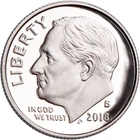 2018  S Roosevelt 90% Silver Dime DCAM GEM PROOF