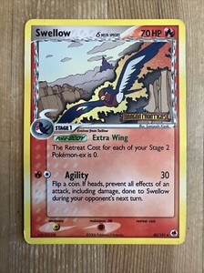 Pokémon TCG Swellow (Delta Species) EX Dragon Frontiers 40/101 Reverse Holo DMG