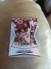 2014 Leaf Draft Aaron Colvin #1 Rookie RC 🏈 Oklahoma Sooners