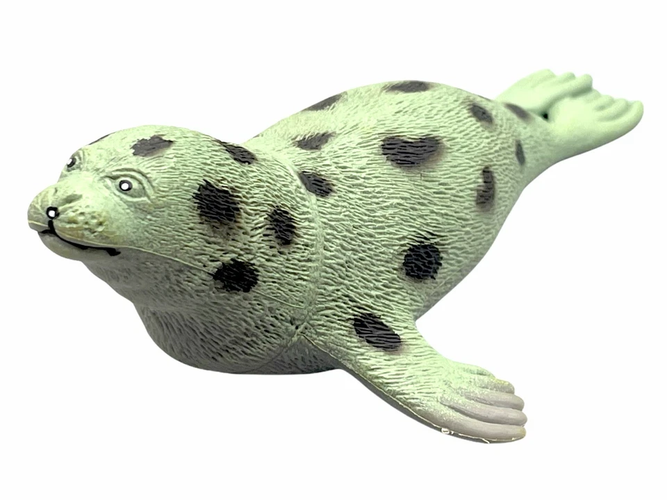 Figura Plástico PVC Sello Manchado GRANDE 5" Detalle Realista Pintado a Mano León Marino Foto 2 de 4