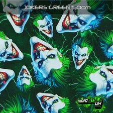ROLLED - GREEN JOKER Hydrographics Film Hydro Dipping Transfer Graphic Print UK