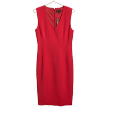 J. Crew Interview Dress in Four-Season Stretch Midi Sleeveless Pink Size 8 NWT