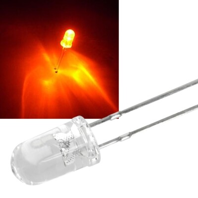 Leds 3mm 5mm klar Leuchtdioden Led wasserklar Modellbau Leuchtdiode mini Zug Lok