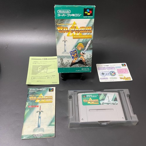The Legend of ZELDA Triforce A Link to the past SFC Super Famicom SNES JP Boxed - Picture 3 of 12