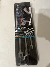 3 Piece Breaker Bar Set Heavy Duty Wrench with 180 Degree Rotatable Head Steel