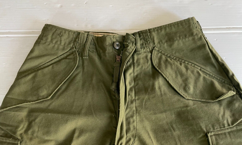 PANTALÓN DE CAMPO ERA VIETNAM OG-107 RESISTENTE AL VIENTO M65 CLIMA FRÍO (PEQUEÑO CORTO) - Imagen 11 de 19