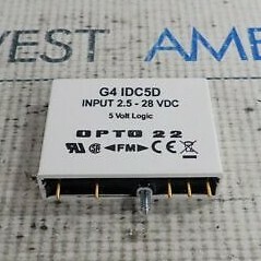 OPTO 22 G4IDC5D INPUT 2.5-28VDC  5 VOLT LOGIC G4 IDC5D LOT OF 5