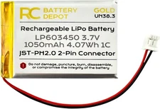 Lithium Polymer Battery 3.7V 1050mAh 603450 1C Lipo Rechargeable Battery Pack Po