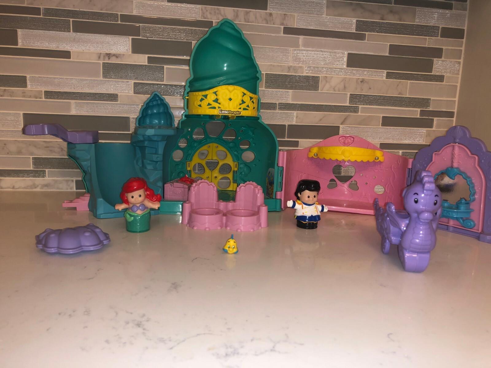 fisher price ariel castle