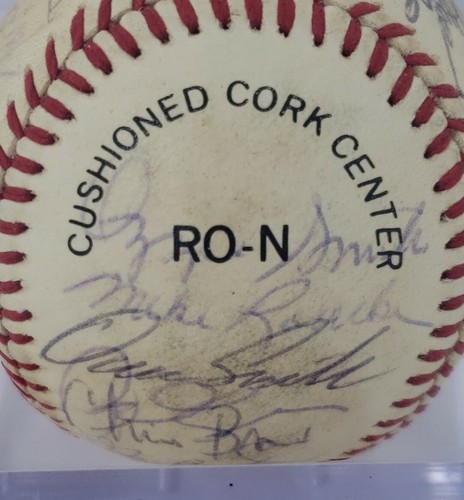 1986 NATIONAL LEAGUE ALL STAR TEAM AUTOGRAPHED BASEBALL 29 PLAYERS - 100% REAL - Picture 6 of 11