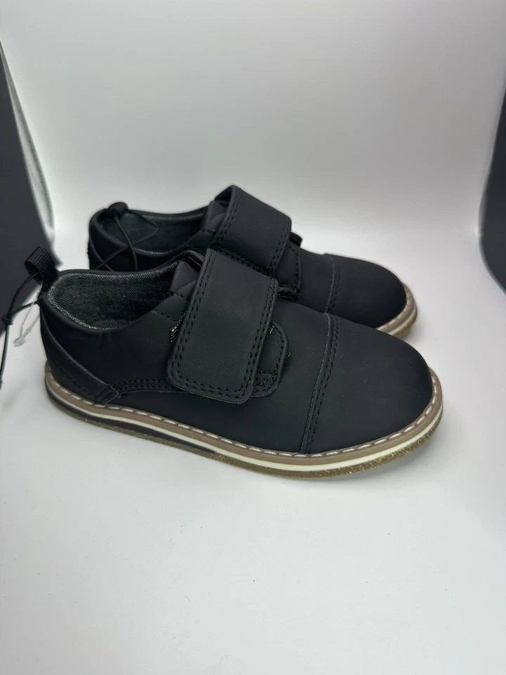 学步儿童 Adonis 德比鞋 黑色 - 猫和杰克 — 第 3/4 张图片