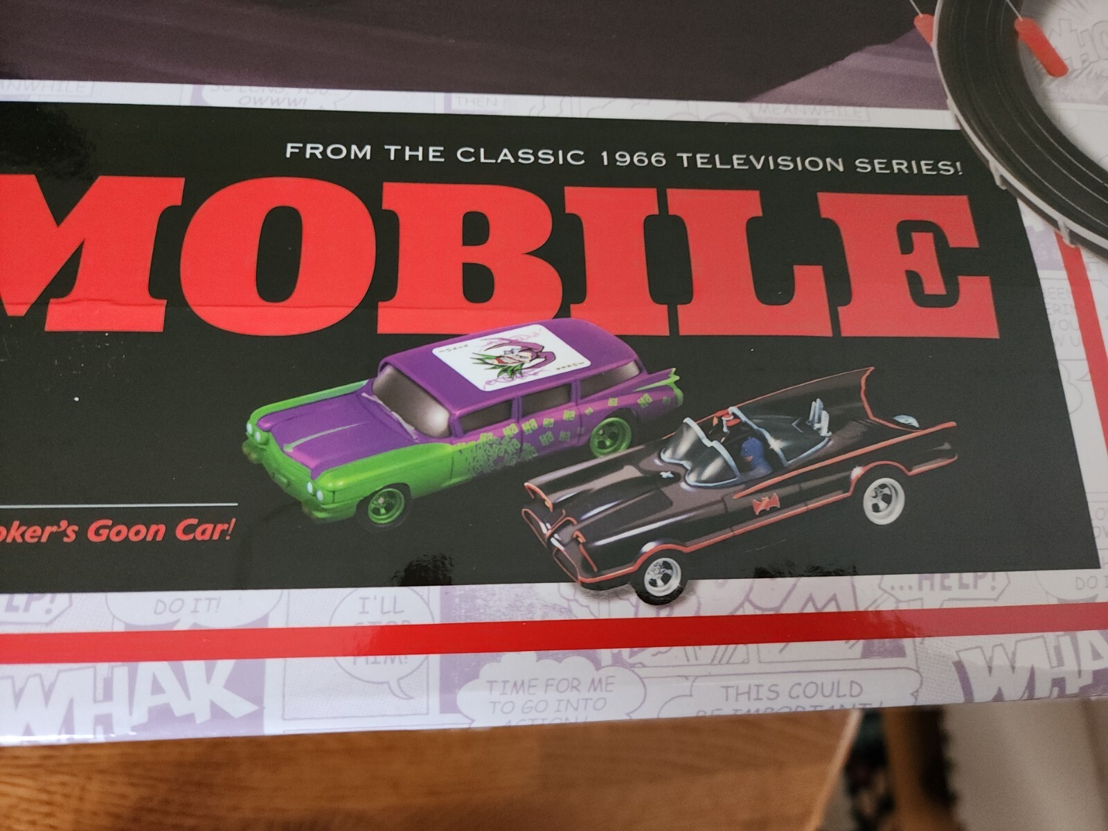 Auto World Batman Joker's Challenge Slot Car Race Set Batmobile NEW