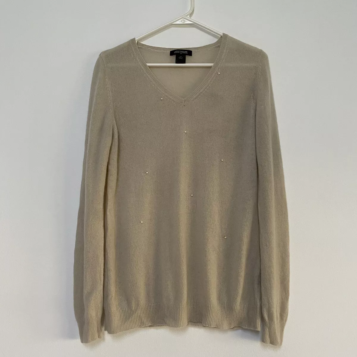 Ann taylor cashmere sweater top