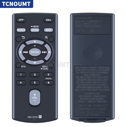 RM-X231 Remote Control For Sony Car Audio System MEXN5100BT WX-900BT WXGS920BH