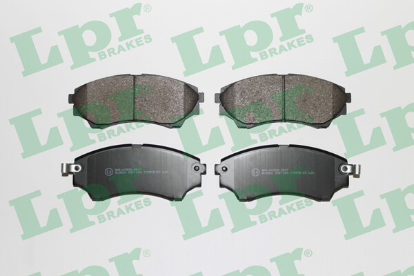 Lpr 05P1499 Brake Pad Set, Disc Brake For Ford Ford Australia Mazda-image