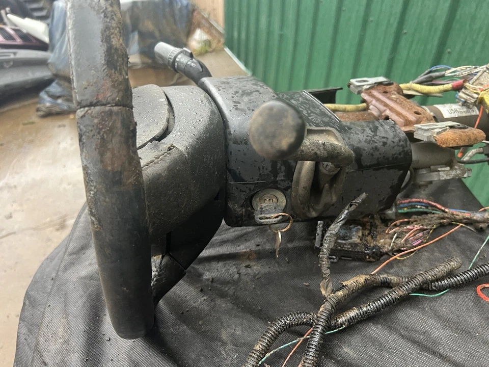 COLUMNA DE DIRECCIÓN CHEVY/GMC COLORADO TIENE LLAVE COLUMNA CAMBIO OEM 2004-2005 Foto 3 de 4