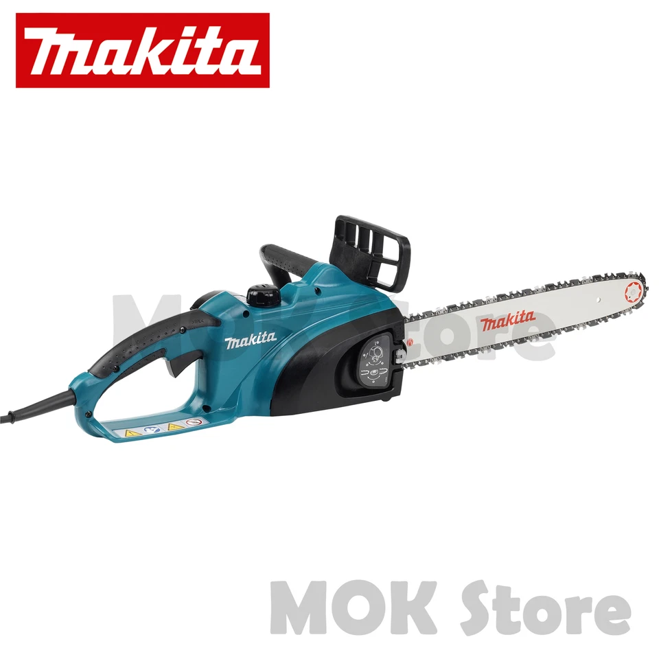 Sierra de cadena eléctrica Makita UC4041A (UC4020A) 400mm 16" con barra guía 220V 1800W Foto 2 de 4