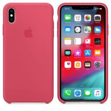 Originale Apple Custodia Silicone per IPHONE XS Max - Ibisco Rosa - Mujp2zm/A -