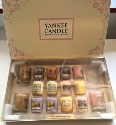 15 x YANKEE CANDLE 49g DUFTSET BOX gemischter Duft