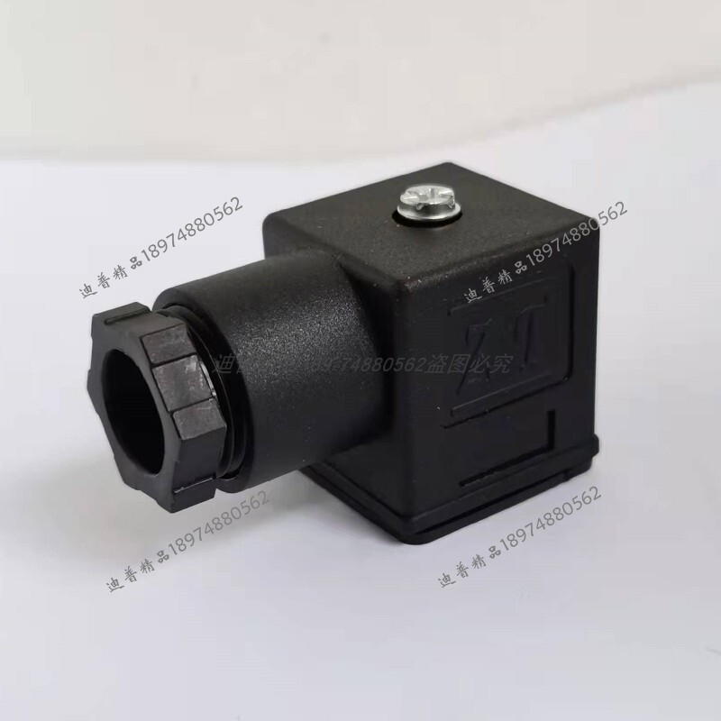 ECOX　3705V　DIANO Electromagnetic valve plug HONGMING DIANZI 24VAC-DC-4A 48