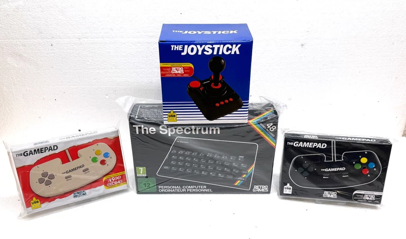 Spectrum Bundle with 48 games and USB gamepads