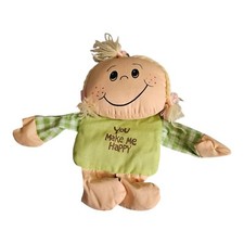 VTG 1980s WILBUR AND FRIENDS Stuffed Doll RUSS BERRIE You Make Me Happy