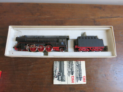 Locomotive à Vapeur HO Fleischmann 1361 – Noir – Occasion
