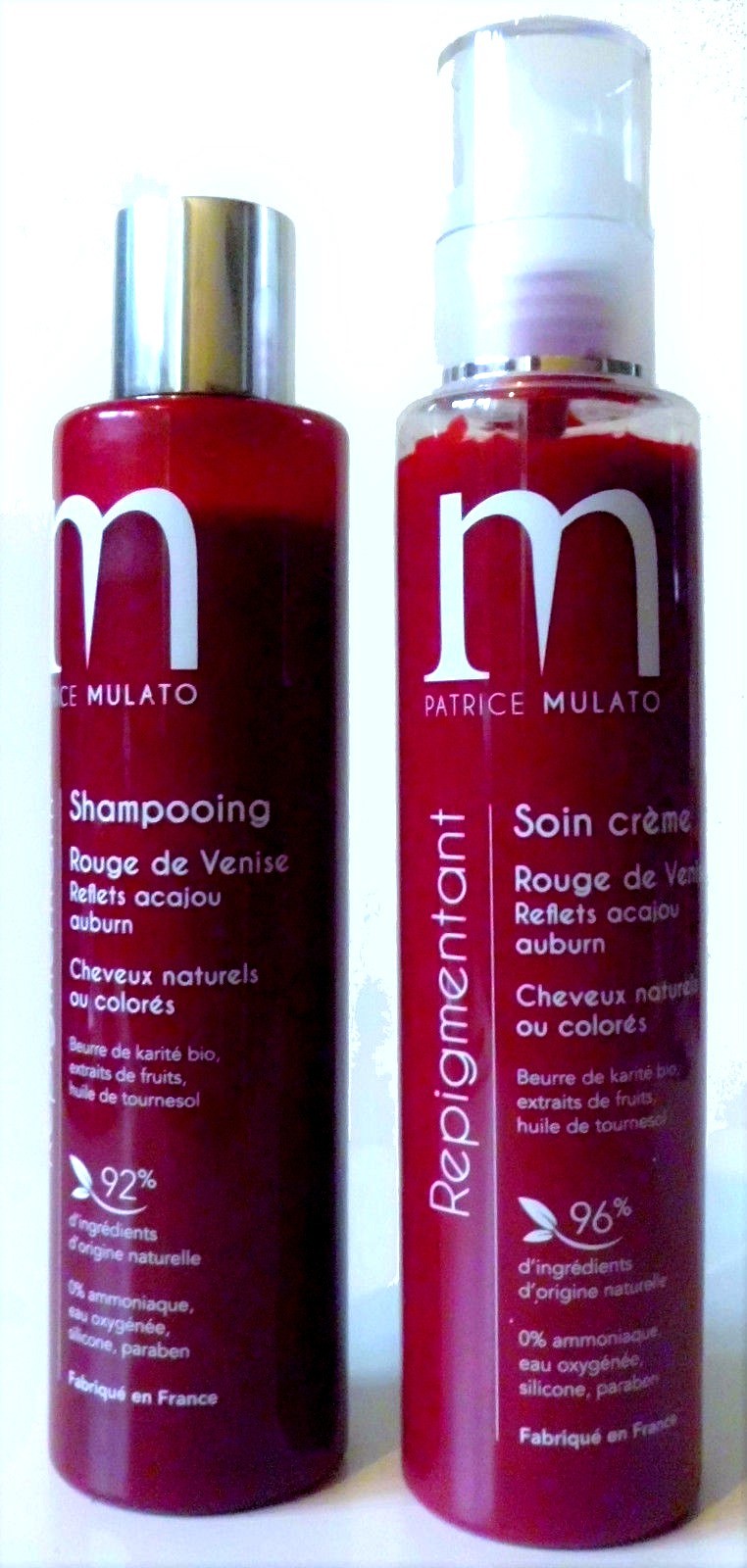 Shampooing repigmentant Mulato Rouge de Venise 200 ml soin cheveux roux