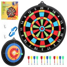 Magnetic Dart Board w/ 12 Darts, Kids Dartboard Gifts, Safe Indoor ... Fast Ship
