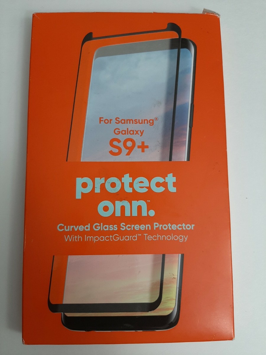 New Protect Onn Samsung S9 Curved Glass Screen Protector Factory