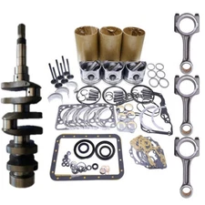 3TN84L 3TN84E 3TN84RJ Crankshaft Con Rod Overhaul Rebuild Kit For Yanmar Engine