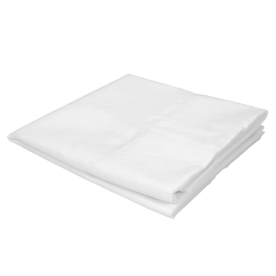 Lulworth Pillowcases (Case of 72), White, 20x30, Soft Bedding, 180 Thread Count - Image 2 of 4
