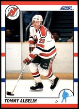 Tommy Albelin New Jersey Devils 1990 Score Hockey D #378