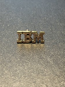 IBM ピンバッジ　金色 Ibm Badge | eBay