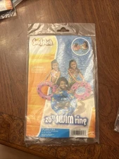 NEW SUNSPLASH 20" INFLATABLE POOL / BEACH / LAKE WATER SWIMMING RING - Blue