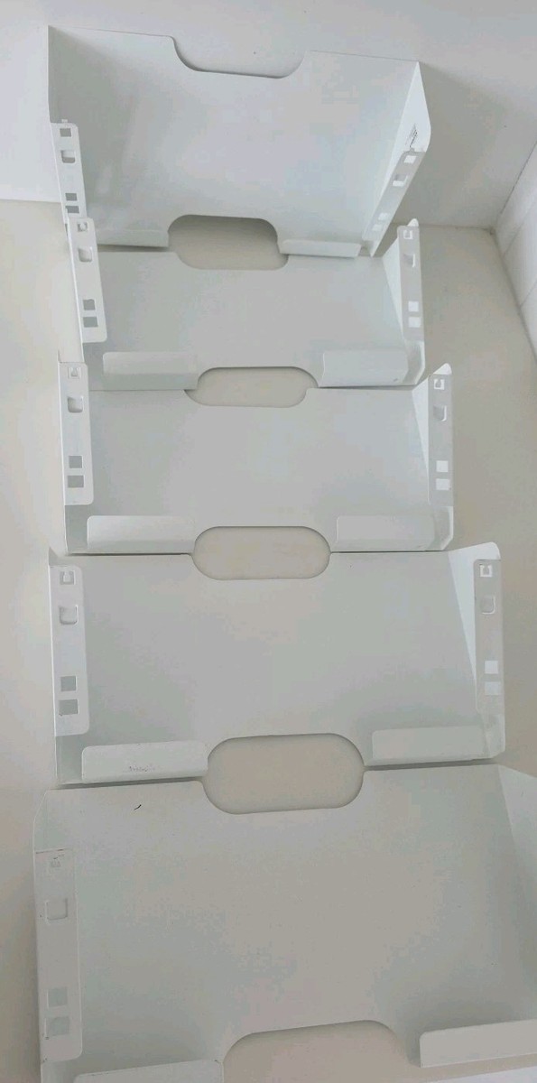 IKEA KVISSLE Compartment Wall Mounted Flat Lay Magazine Rack