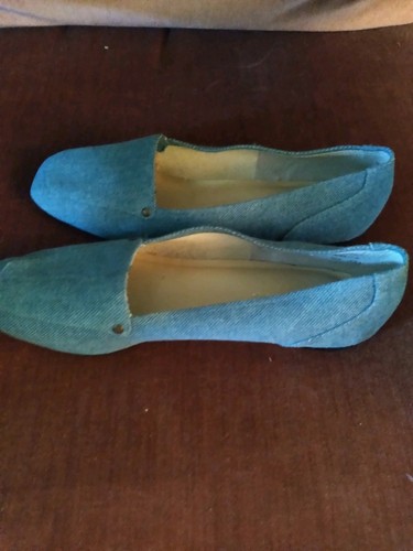 WORTHINGTON DENIM AZUL CLARO. Mocasines planos talla 8 M - Imagen 3 de 7