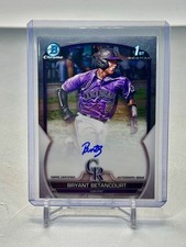 2023 Topps Chrome 1st Bowman Bryant Betancourt  Auto Colorado Rockies #CPA-BB