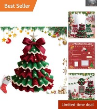 Beginner s Crochet Christmas Tree Craft Kit - All-Inclusive Set for Festive Fun