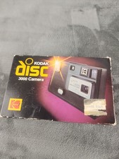 Vintage 1980s Kodak Disc 3000 Camera Complete With Paperwork - NOS