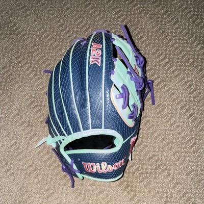 Wilson A2K 1786 Pro Stock Select 11.5'' Baseball Leather Glove Blue/Teal